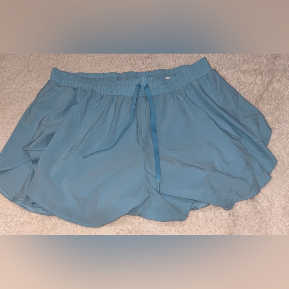 All in Motion Light Blue Women's Athletic Shorts
